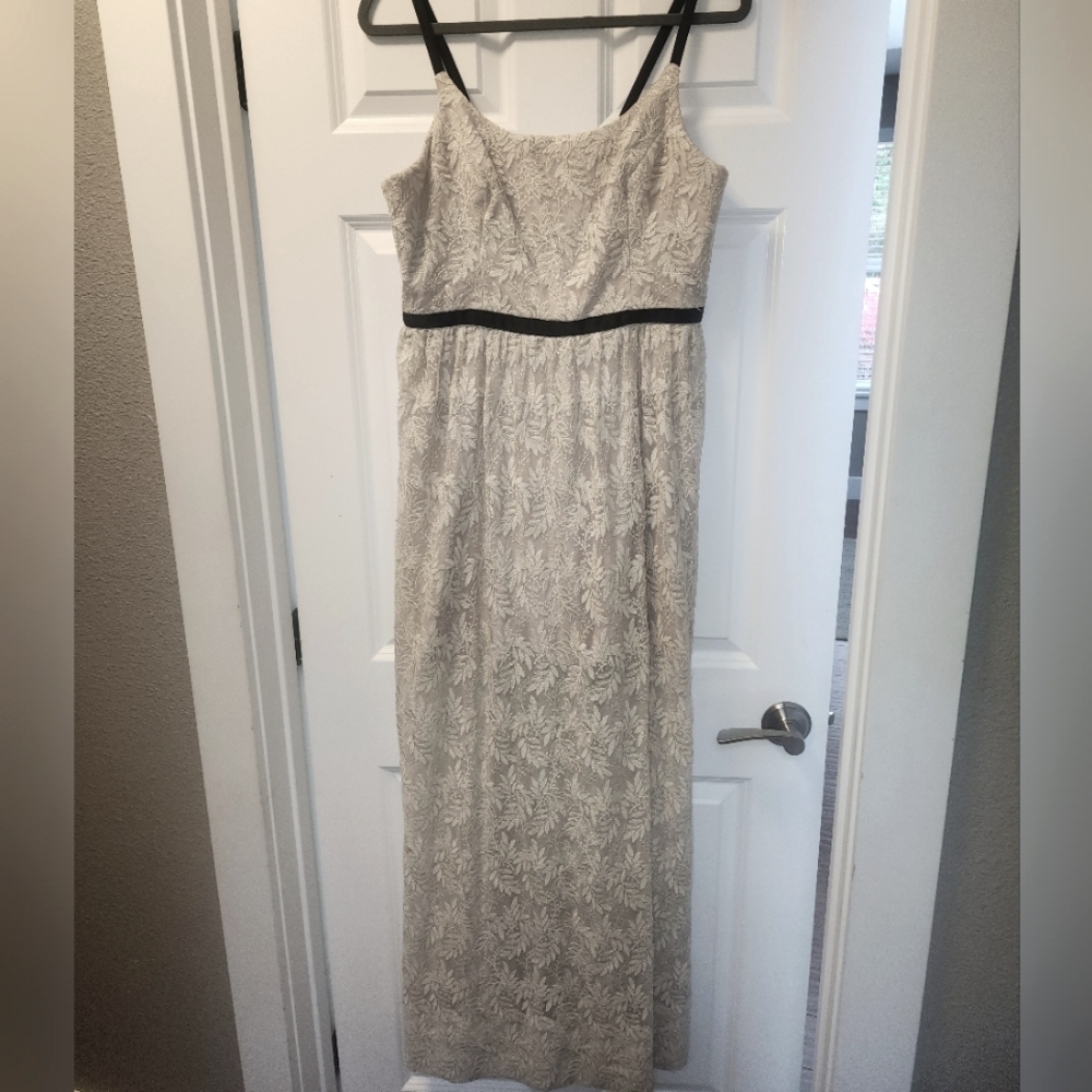 ABS Allen Schwartz embroidered lace dress Size 12